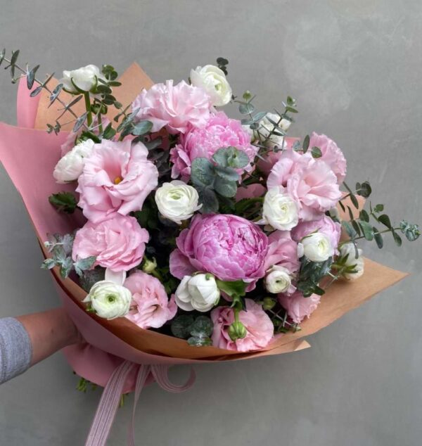 Loving Embrace: Peonies & Seasonal Flowers