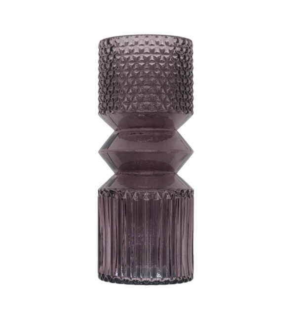 Mallet Vase - Smoked Pink