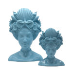 Girl with headband - Light Blue